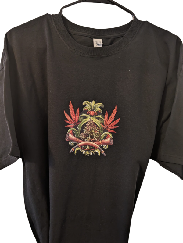 Cannabis Crest t shirt