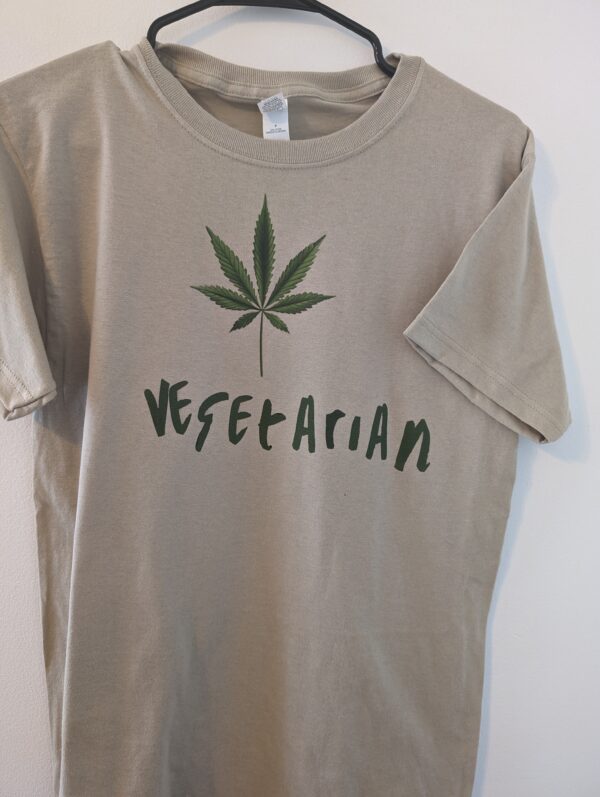 Vegetarian Cannabis t shirt