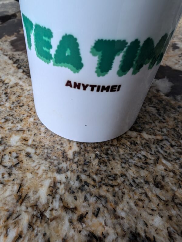Tea Time Anytime 11oz Mug