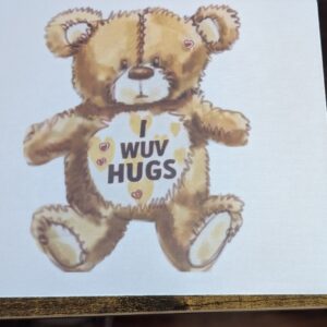 I Wuv Hugs Mouse Pad