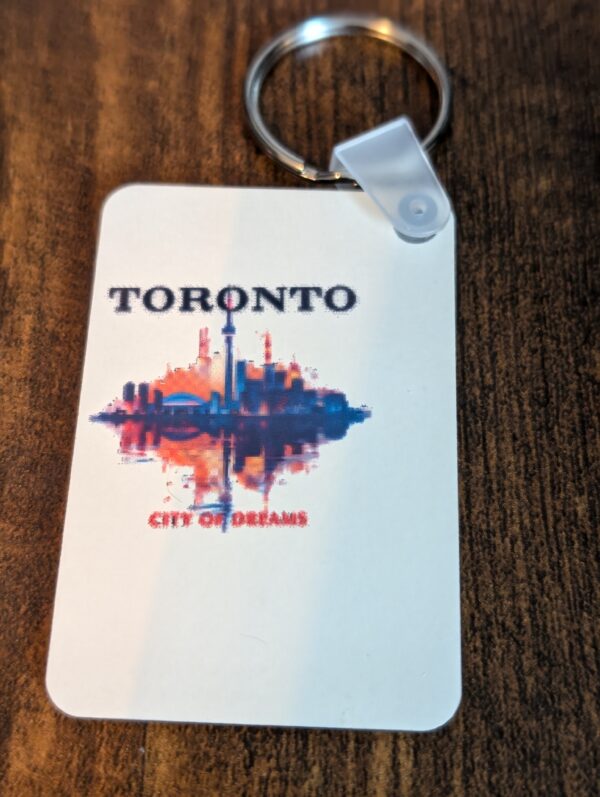 Toronto City Of Dreams Custom Key Chain