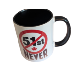 51st Never Canada 11oz Mug