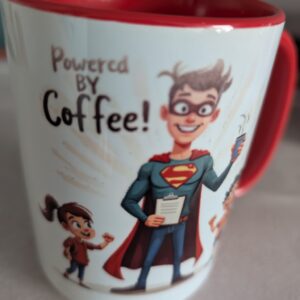 Powered By Coffee  15oz Mug