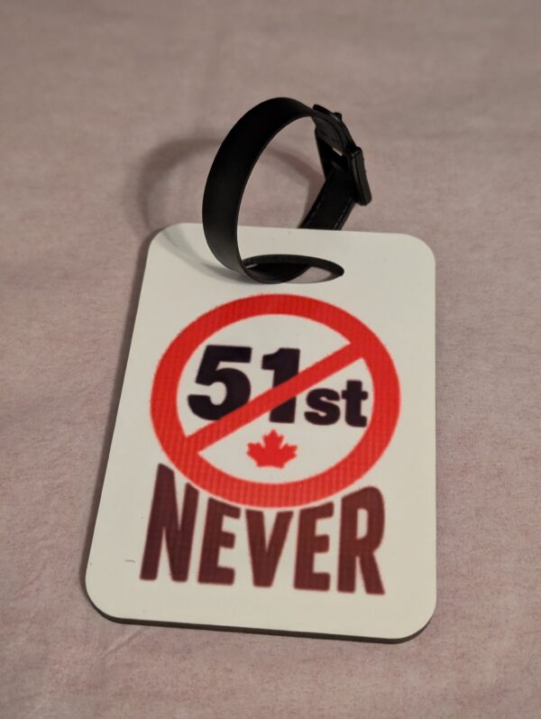 Never 51st  Luggage Tag Customized