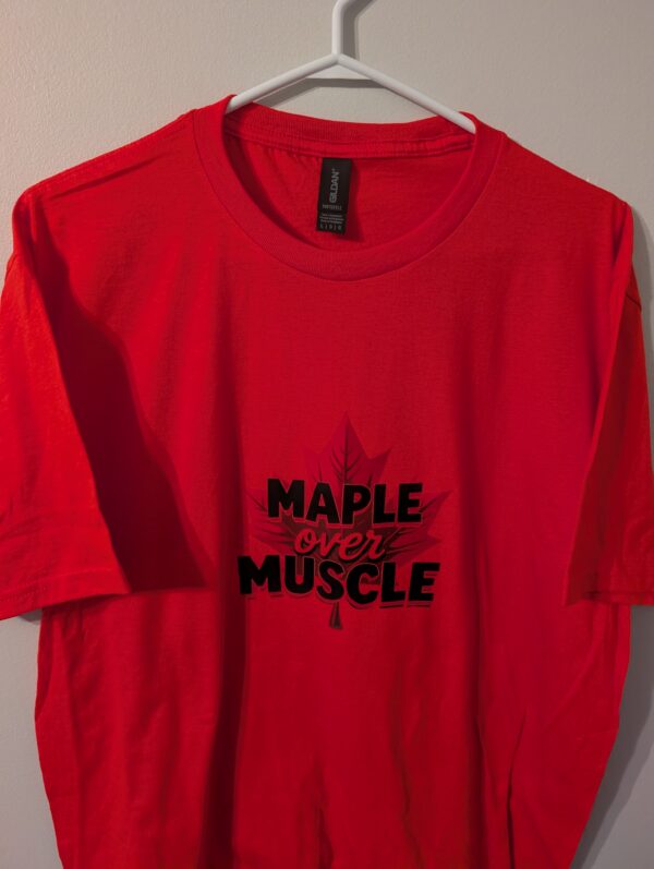 Maple Over Muscle  T Shirt