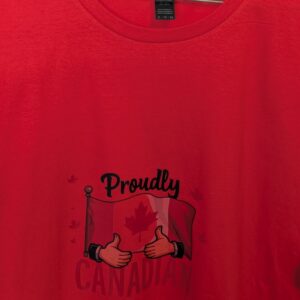 Proudly Canadian T Shirt