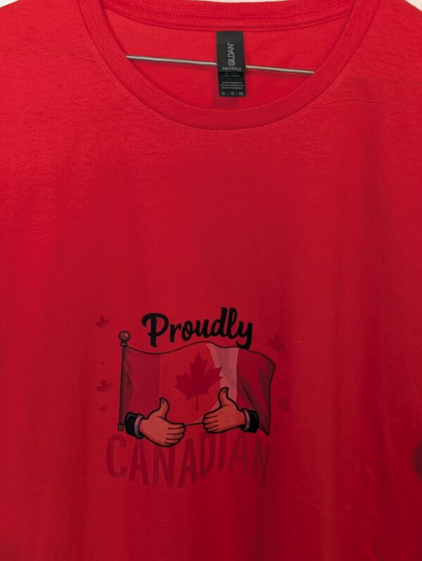 Proudly Canadian T Shirt