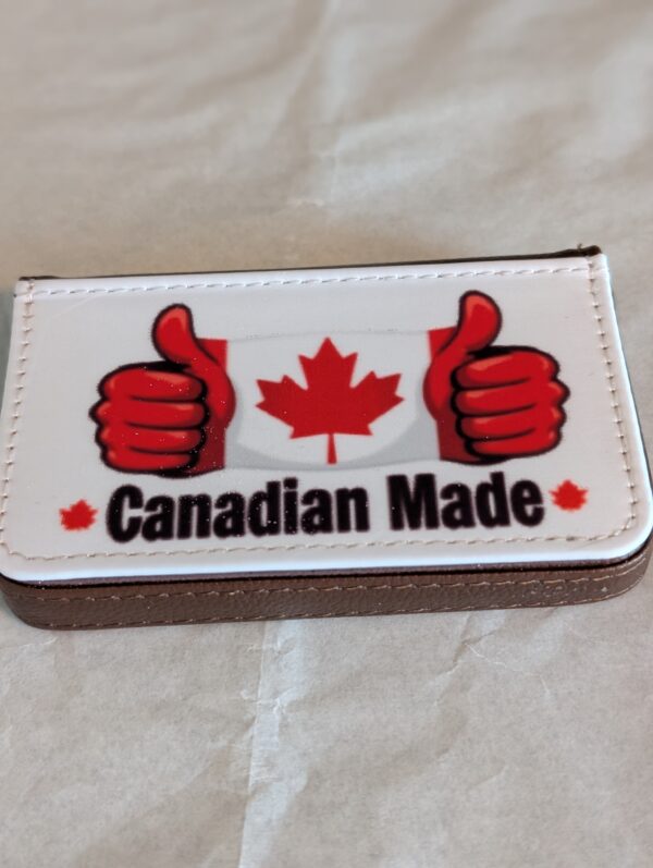 Canadian Made Card Wallet