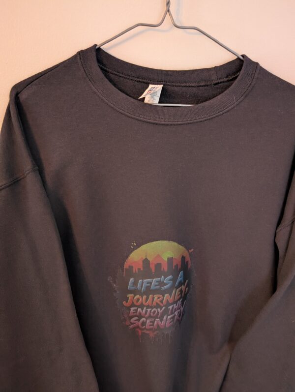 Life's A Journey  Crew Neck Sweater