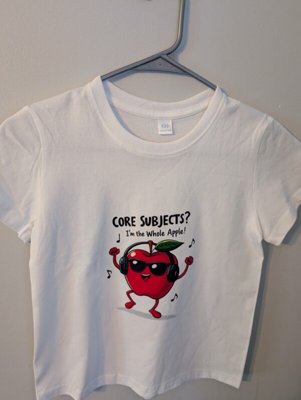 Core Subject Im The Whole Apple Toddler/Youth T Shirt