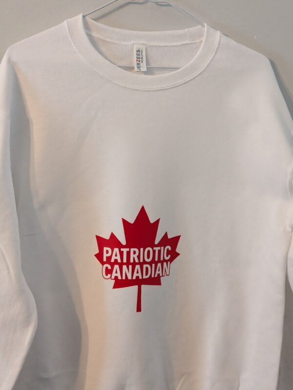 Patriotic Canadian Crew Neck Sweater