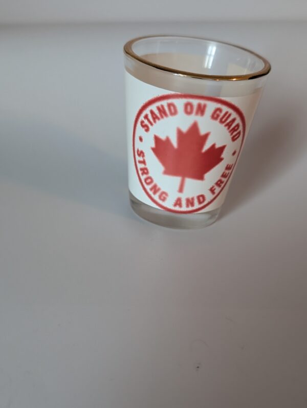 Stand On Guard  Shot Glass 1.5 oz