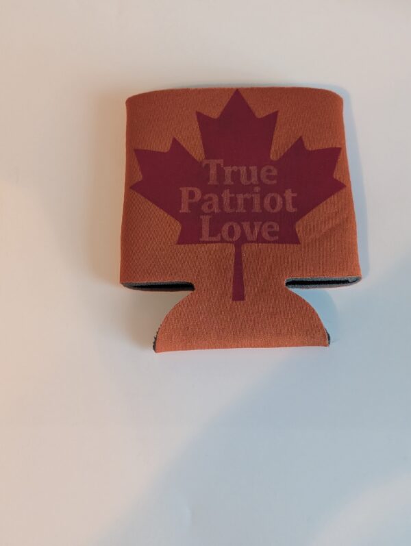 Ture Patriot Love Canada   Koozie