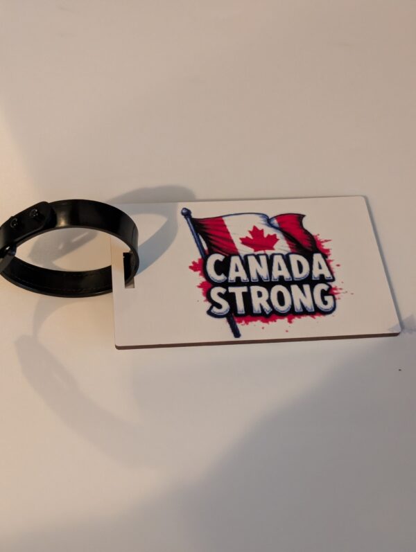 Canada  Strong  Luggage Tag