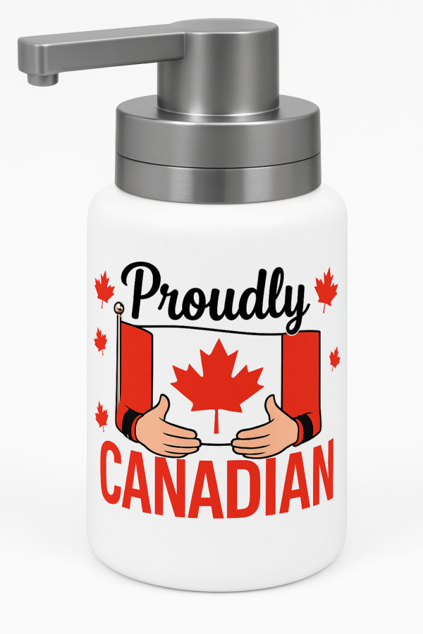 Proudly Canadian Soap Dispenser