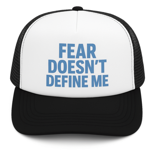 Faith Doesn't Define Me  Trucker Hat