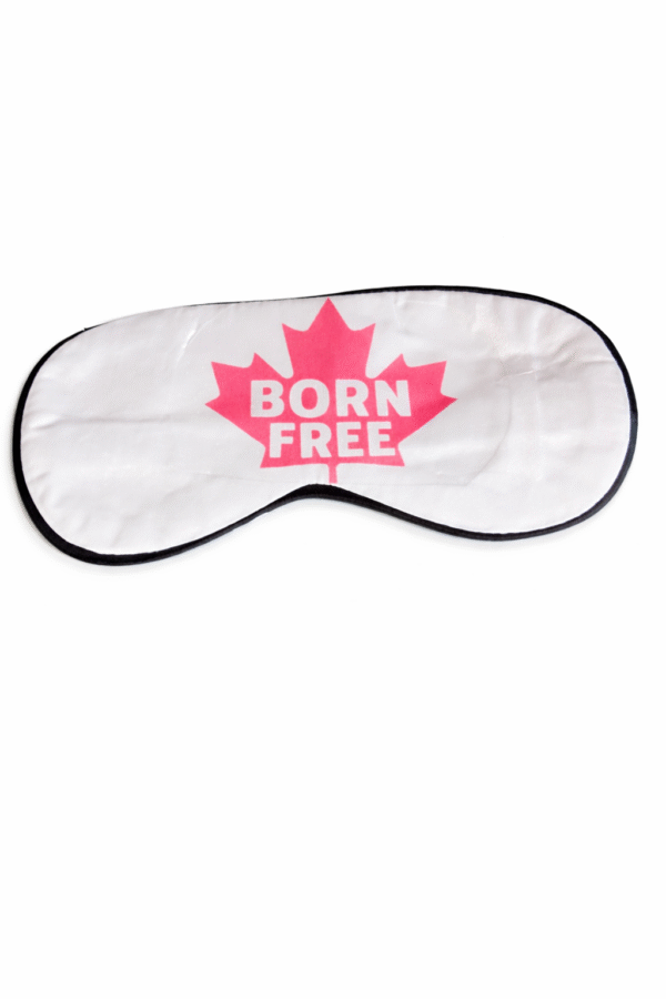Canada Born Free  Sleep Eye Mask