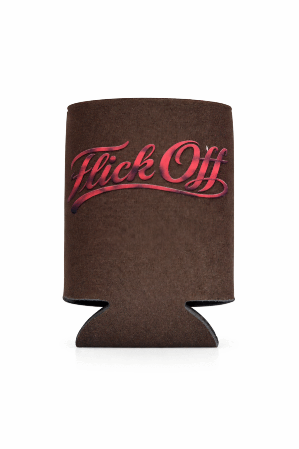 Flick Off  Koozie