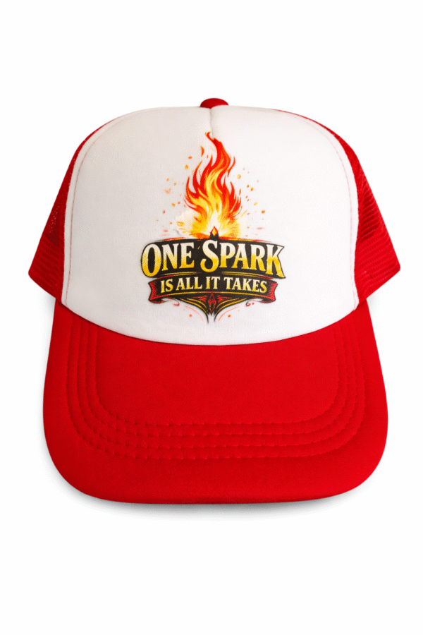One Spark Is All It Takes  Trucker Hat