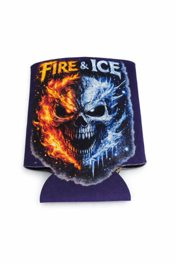 Fire And Ice   Koozie