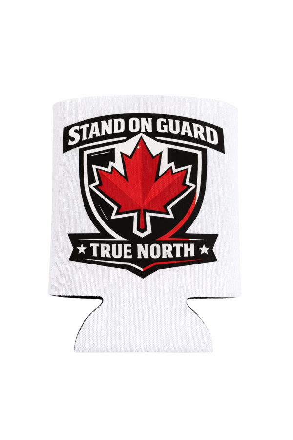Stand On Guard True North   Koozie