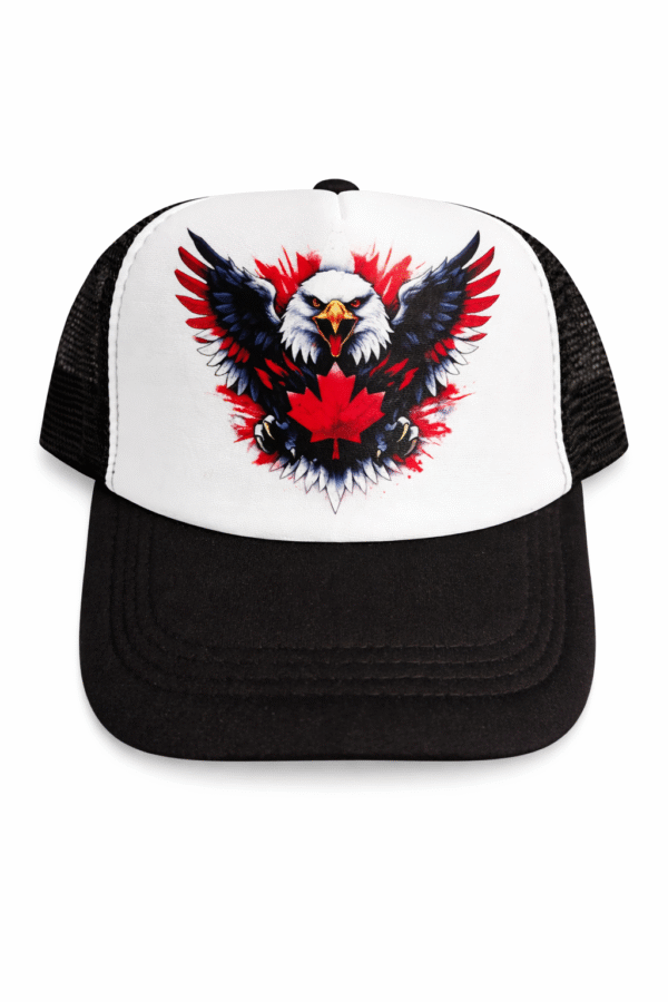 Canadian Freedom Fighting Eagle  Trucker Hat