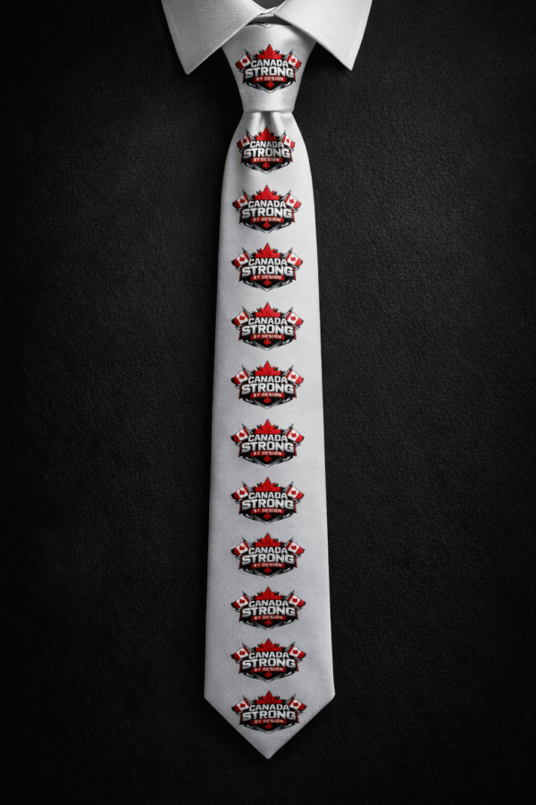 Canada Strong By Design  Tie