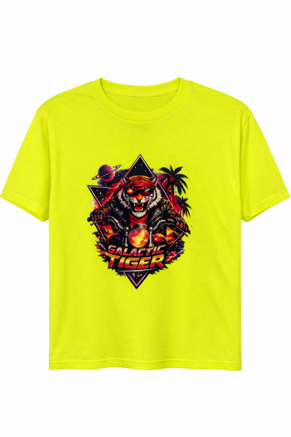 Galactic Tiger  T Shirt