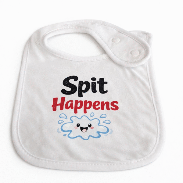 Spit Happens  Bib