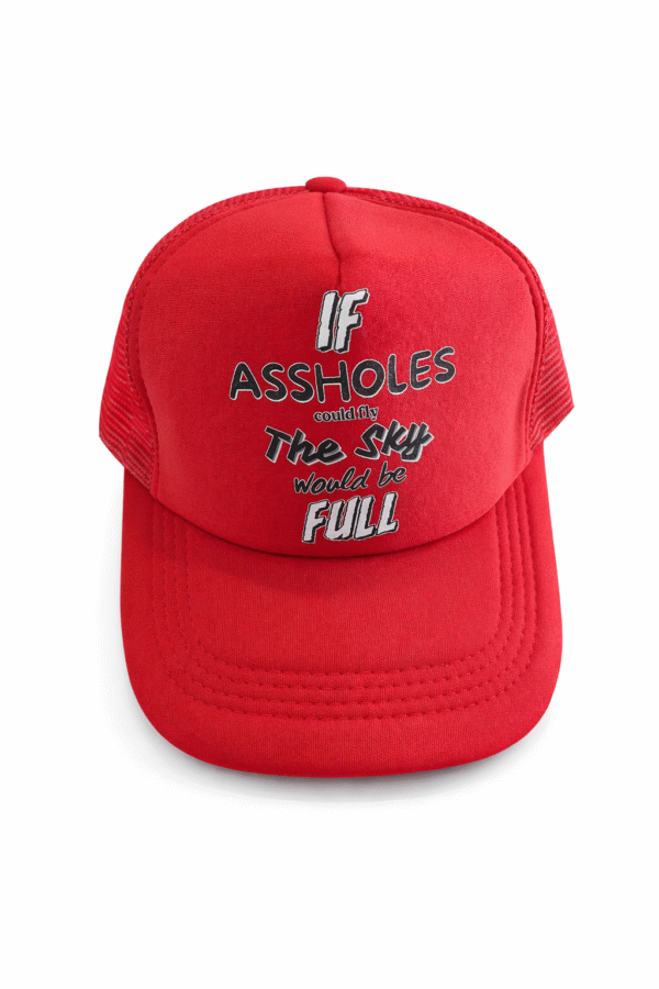 If Assholes Could Fly The Sky Would Be Full  Trucker Hat