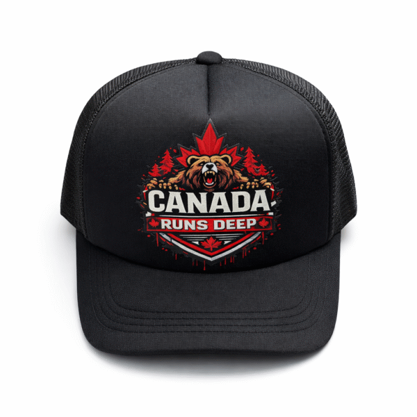 Canada Runs Deep   Trucker Hat