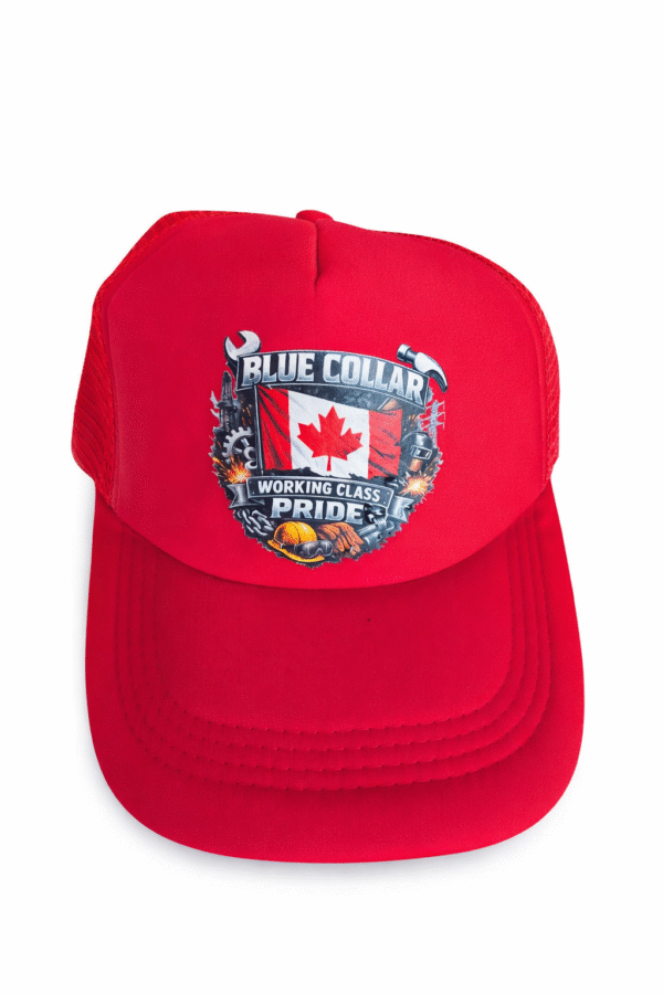 Blue Collar Working Class Pride Trucker Hat
