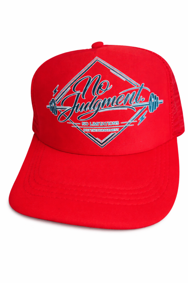 No Judgement No Limitations Just Encouragement  Trucker Hat