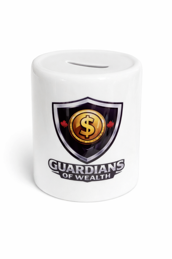 Guardians Of Wealth Ceramic Coin Bank