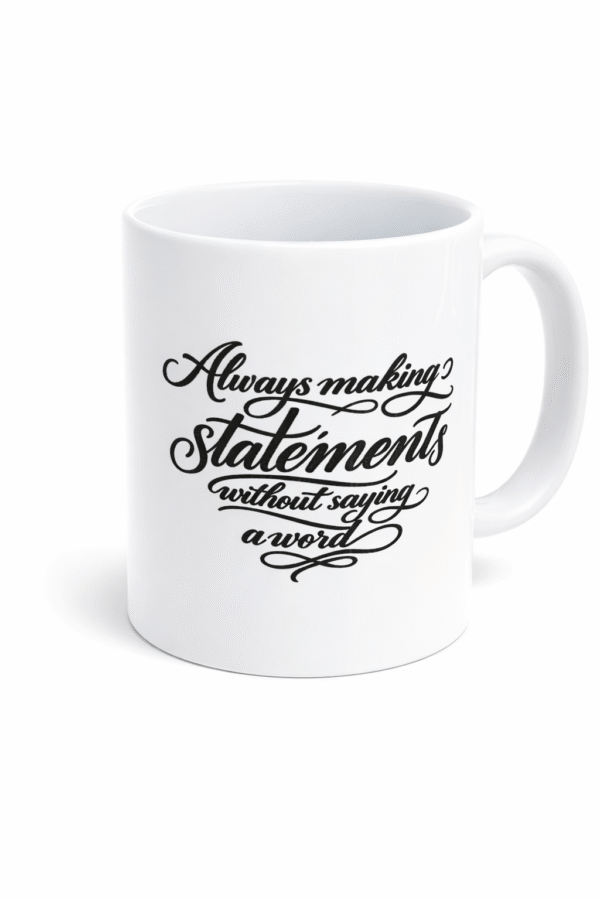 Always Making A Statement  15 oz Mug