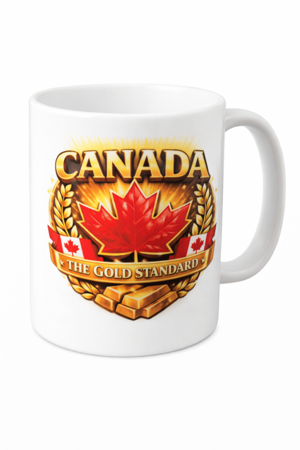 Canada The Gold Standard   15 oz Mug