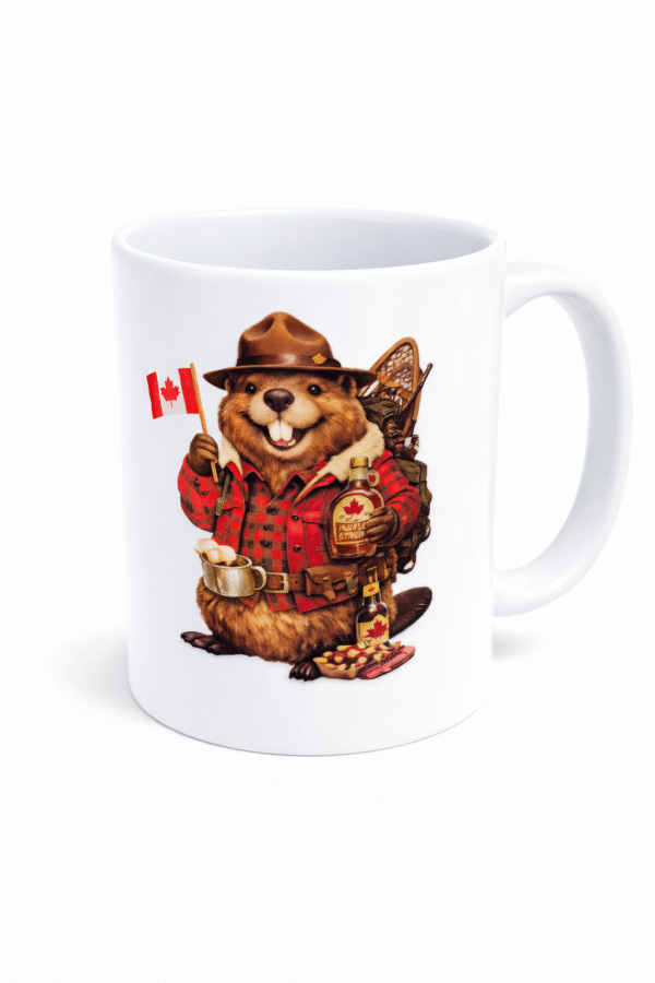 Maple Trail Beaver 15 oz Mug