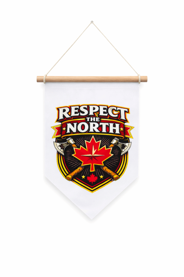 Respect The North  Hanging  Banner Flag