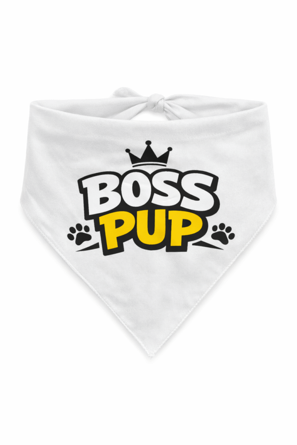 Boss Pup  Dog Bandana