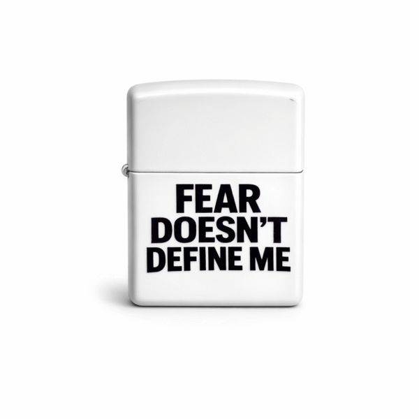 Fear Doesn't Define Me    Zippo Lighter