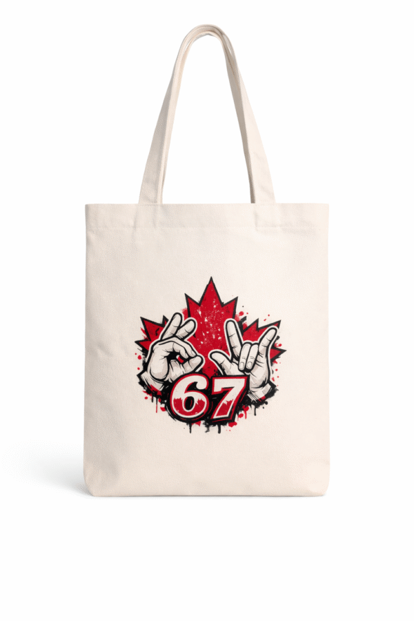 6 7 Canada  Tote Bag