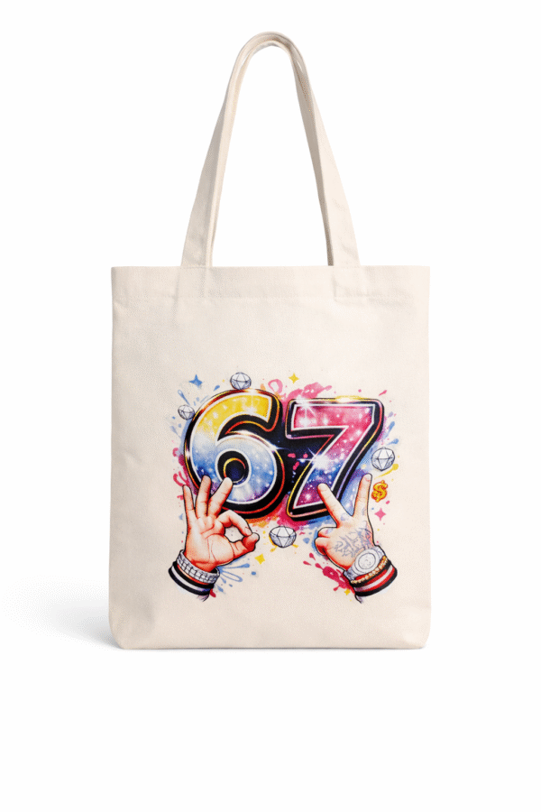 6 7  Tote Bag