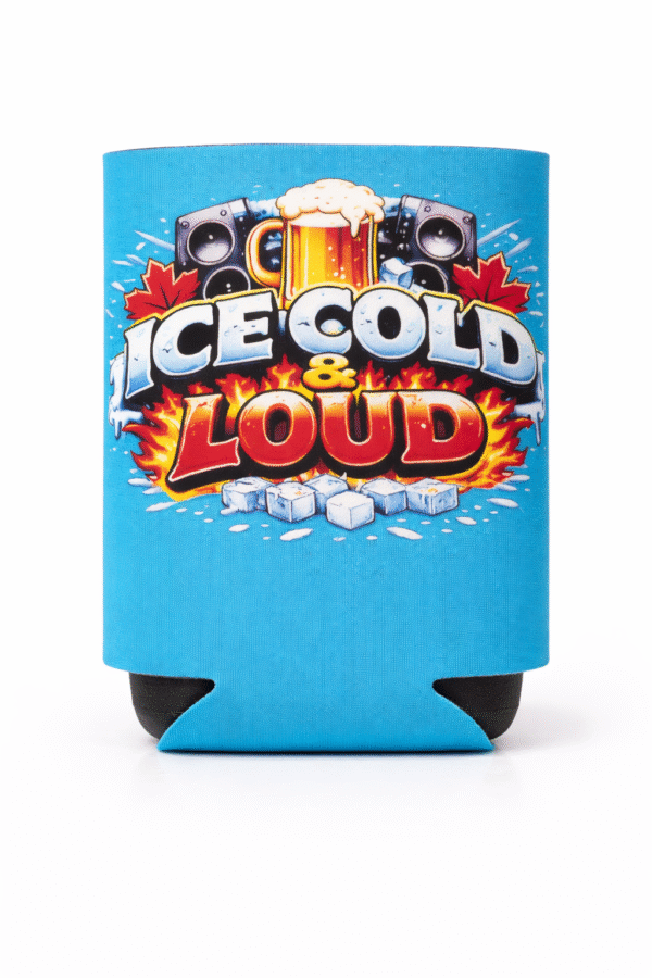 Ice Cold & Loud   Koozie