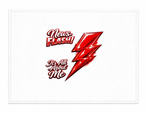 News Flash It's All About Me Kids Placemat