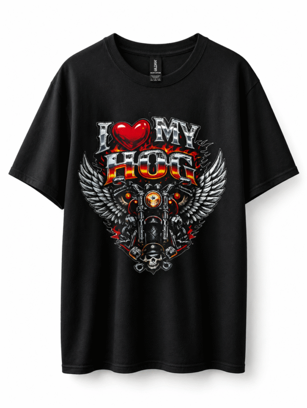 I Love My Hog   T Shirt
