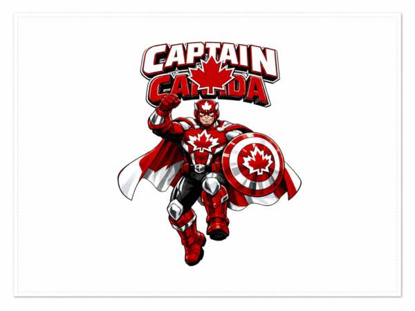Captain Canada Kids  Placemat