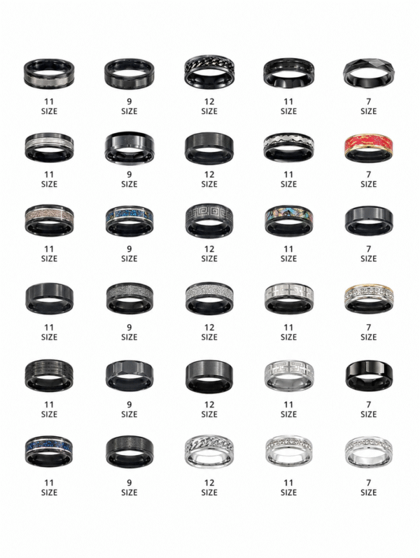 Stainless Steel Men's/ Women's Rings