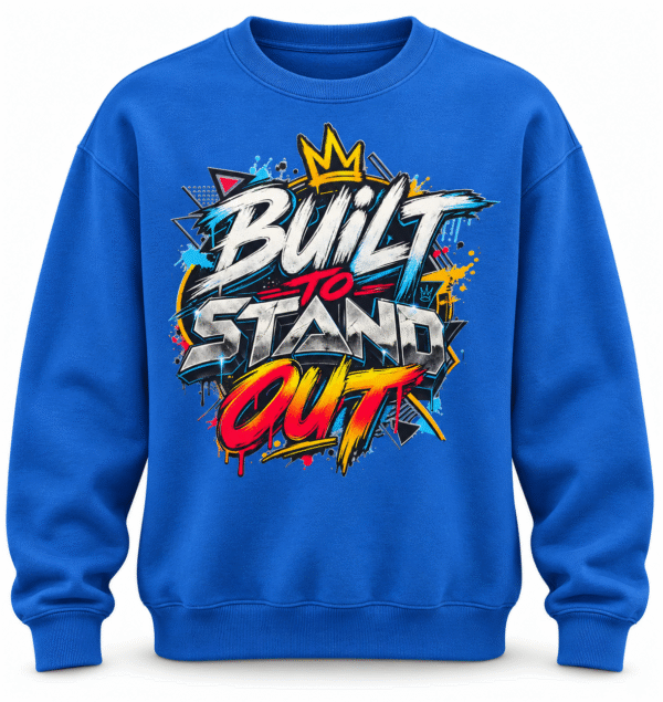 Built To Stand Out Crew Neck  Sweater